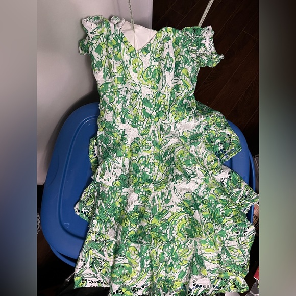 NWT Lilly Pulitzer Cicely Dress Off the Shoulder - Picture 10 of 11